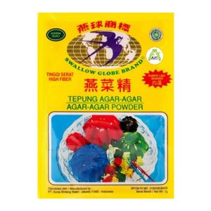 Tepung Agar Agar Powder 7g Green Colour